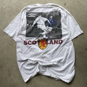 Vintage Umbro Scotland European Championship Shirt Men's Size XL 90s USA Made